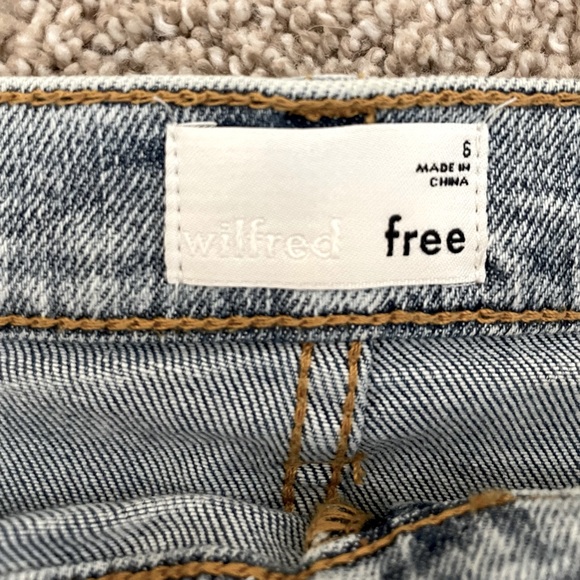 Aritzia Denim Skirt - Picture 3 of 5